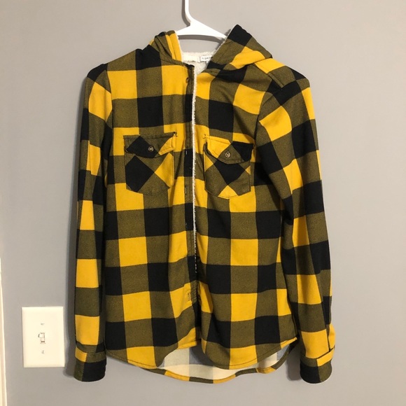 Yellow Plaid Jacket - Picture 2 of 3